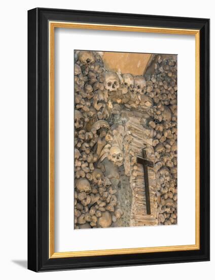 Portugal, Evora, St. Francis Church, Bone Chapel-Jim Engelbrecht-Framed Photographic Print