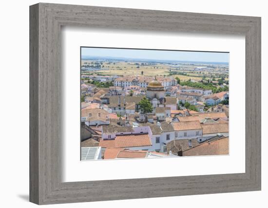 Portugal, Evora, View of Church of Carmen-Jim Engelbrecht-Framed Photographic Print