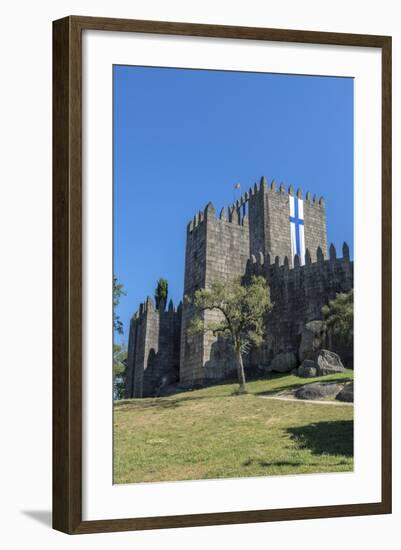Portugal, Guimaraes, Guimaraes Castle-Jim Engelbrecht-Framed Photographic Print
