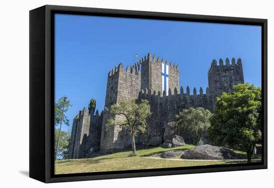 Portugal, Guimaraes, Guimaraes Castle-Jim Engelbrecht-Framed Premier Image Canvas