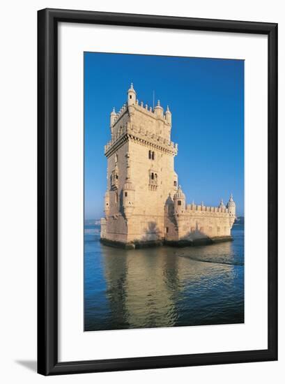 Portugal, Lisbon, Belem Tower-null-Framed Giclee Print