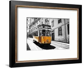 Portugal, Lisbon. Famous Old Lisbon Cable Car-Terry Eggers-Framed Photographic Print