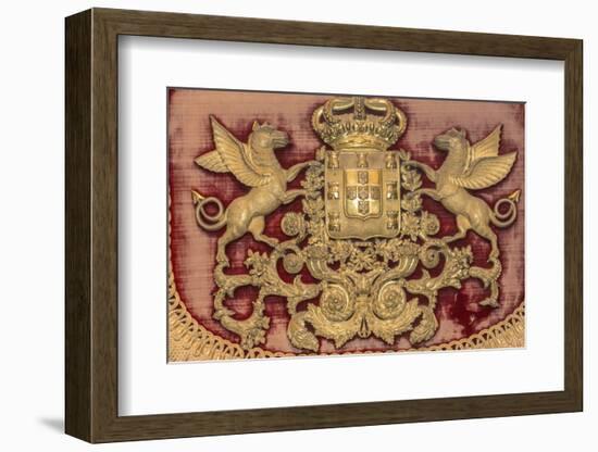 Portugal, Lisbon, National Coach Museum detail-Jim Engelbrecht-Framed Photographic Print