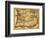 Portugal - Panoramic Map-Lantern Press-Framed Art Print