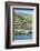 Portugal, Peredos Dos, Bridge and Vineyards Along Douro River-Jim Engelbrecht-Framed Photographic Print