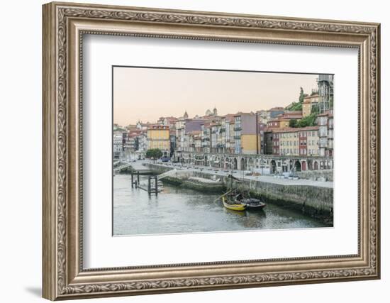 Portugal, Porto, Douro Waterfront at Dawn-Rob Tilley-Framed Photographic Print