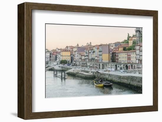 Portugal, Porto, Douro Waterfront at Dawn-Rob Tilley-Framed Photographic Print