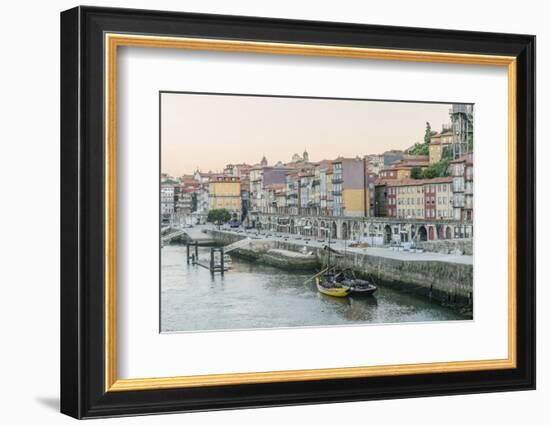 Portugal, Porto, Douro Waterfront at Dawn-Rob Tilley-Framed Photographic Print