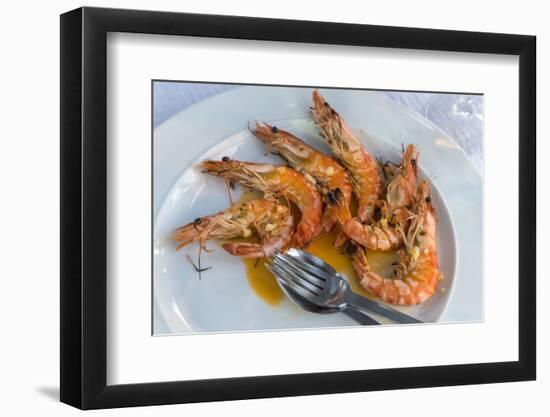 Portugal, Porto, Shrimp with Garlic and Butter-Jim Engelbrecht-Framed Photographic Print