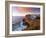 Portugal, Sintra, Azehas Do Mar, Overview of Town at Dusk-Shaun Egan-Framed Photographic Print