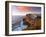 Portugal, Sintra, Azehas Do Mar, Overview of Town at Dusk-Shaun Egan-Framed Photographic Print