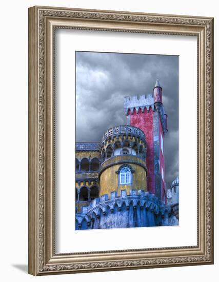 Portugal, Sintra. Detail of Pena Palace-Jaynes Gallery-Framed Premium Photographic Print