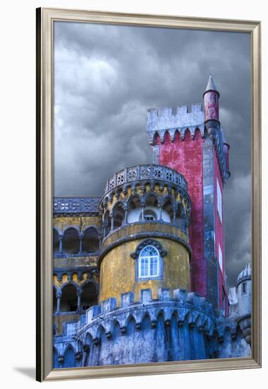 Portugal, Sintra. Detail of Pena Palace-Jaynes Gallery-Framed Premium Photographic Print