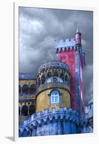 Portugal, Sintra. Detail of Pena Palace-Jaynes Gallery-Framed Premium Photographic Print