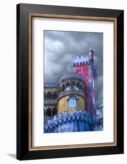 Portugal, Sintra. Detail of Pena Palace-Jaynes Gallery-Framed Photographic Print