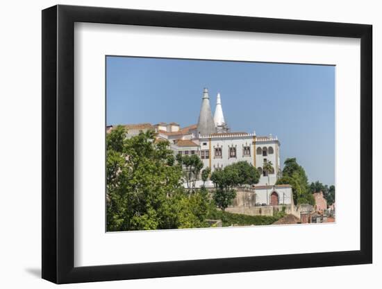 Portugal, Sintra, Sintra National Palace, Exterior-Jim Engelbrecht-Framed Photographic Print