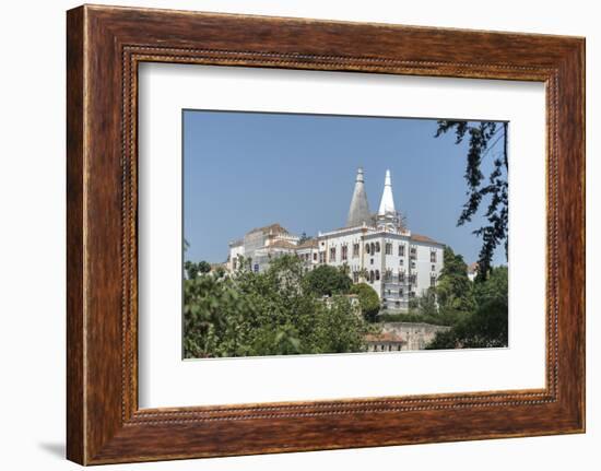 Portugal, Sintra, Sintra National Palace, Exterior-Jim Engelbrecht-Framed Photographic Print