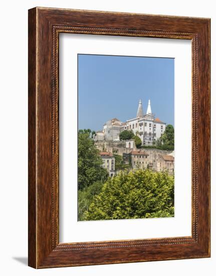 Portugal, Sintra, Sintra National Palace, Exterior-Jim Engelbrecht-Framed Photographic Print