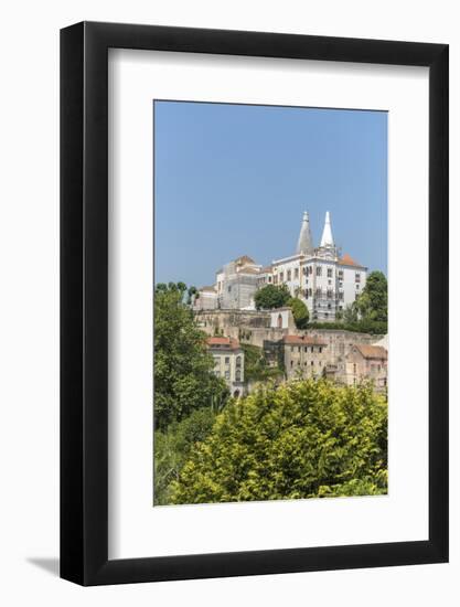 Portugal, Sintra, Sintra National Palace, Exterior-Jim Engelbrecht-Framed Photographic Print