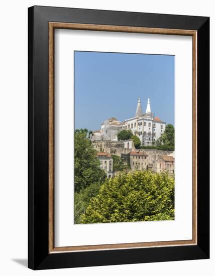 Portugal, Sintra, Sintra National Palace, Exterior-Jim Engelbrecht-Framed Photographic Print