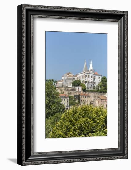 Portugal, Sintra, Sintra National Palace, Exterior-Jim Engelbrecht-Framed Photographic Print