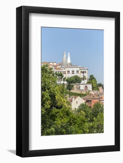 Portugal, Sintra, Sintra National Palace, Exterior-Jim Engelbrecht-Framed Photographic Print