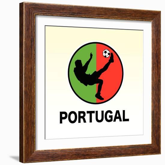 Portugal Soccer-null-Framed Giclee Print