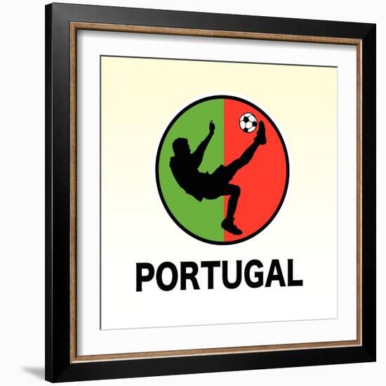 Portugal Soccer-null-Framed Giclee Print