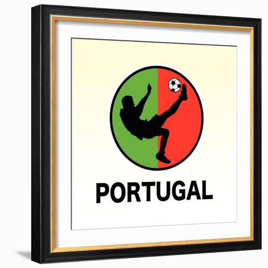 Portugal Soccer-null-Framed Giclee Print