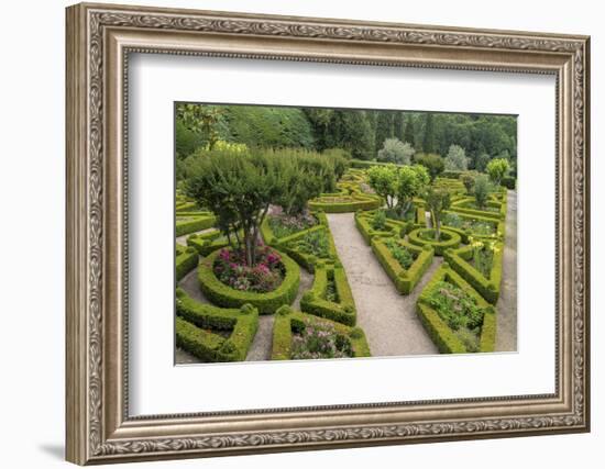 Portugal, Vila Real, Palace of Mateus, Formal Garden-Jim Engelbrecht-Framed Photographic Print