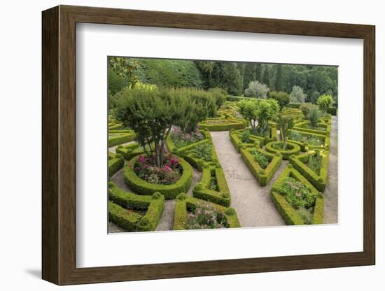 Portugal, Vila Real, Palace of Mateus, Formal Garden-Jim Engelbrecht-Framed Photographic Print