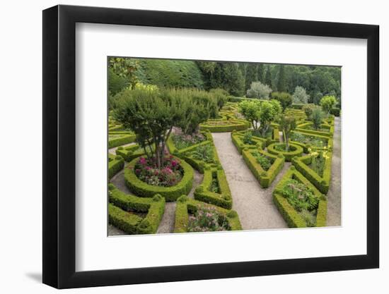 Portugal, Vila Real, Palace of Mateus, Formal Garden-Jim Engelbrecht-Framed Photographic Print