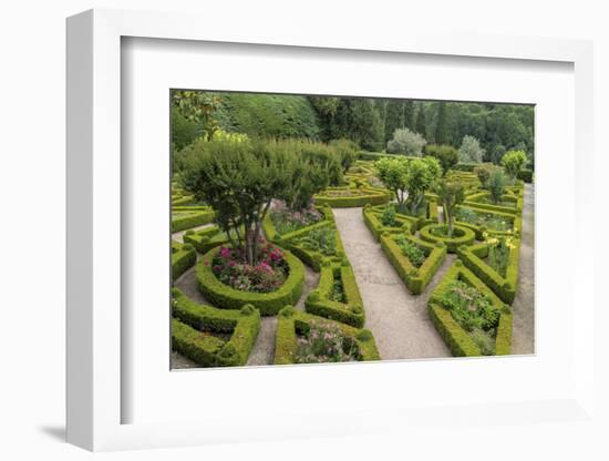 Portugal, Vila Real, Palace of Mateus, Formal Garden-Jim Engelbrecht-Framed Photographic Print