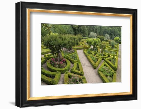 Portugal, Vila Real, Palace of Mateus, Formal Garden-Jim Engelbrecht-Framed Photographic Print