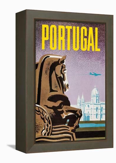 Portugal-David Klein-Framed Stretched Canvas