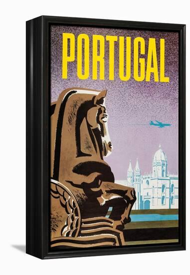 Portugal-David Klein-Framed Stretched Canvas