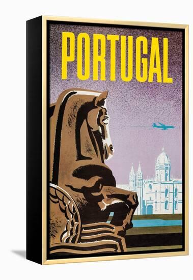 Portugal-David Klein-Framed Stretched Canvas