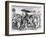 Portuguese Officials in India, 1599-Theodore de Bry-Framed Giclee Print