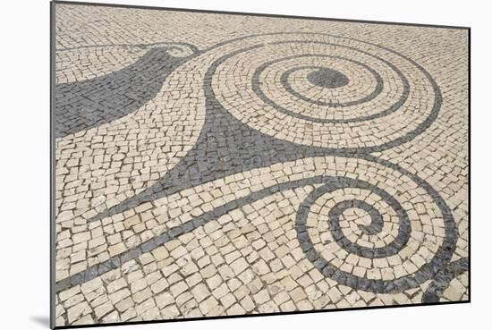 Portuguese Pavement-monysasi-Mounted Art Print