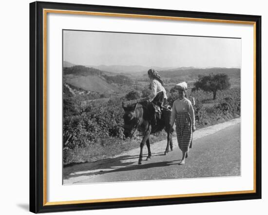 Portuguese Peasants-null-Framed Photographic Print