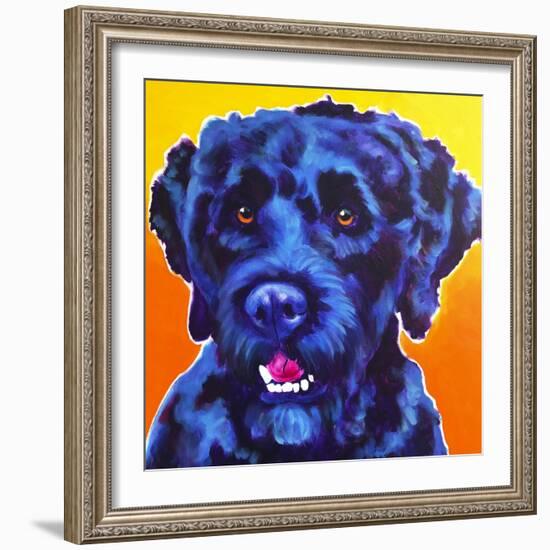 Portuguese Water Dog - Banks-Dawgart-Framed Giclee Print
