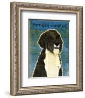 Portuguese Water Dog-John Golden-Framed Giclee Print
