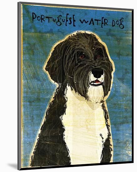 Portuguese Water Dog-John Golden-Mounted Giclee Print