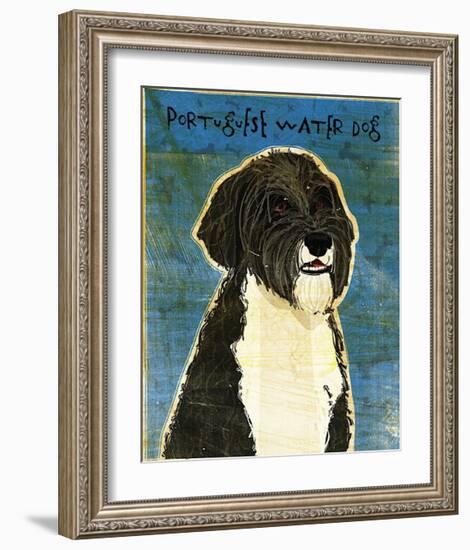 Portuguese Water Dog-John Golden-Framed Giclee Print