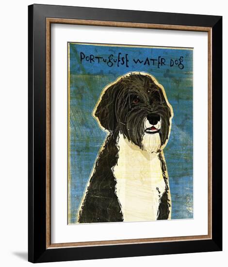 Portuguese Water Dog-John Golden-Framed Giclee Print