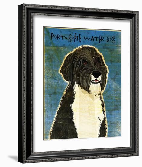 Portuguese Water Dog-John Golden-Framed Giclee Print