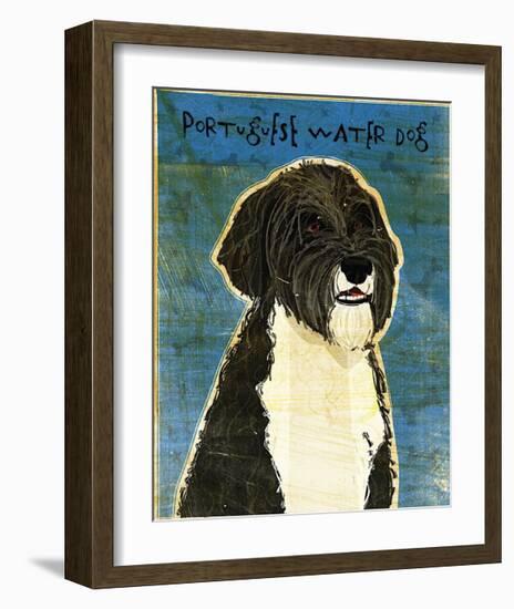 Portuguese Water Dog-John Golden-Framed Giclee Print