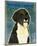 Portuguese Water Dog-John W^ Golden-Mounted Art Print