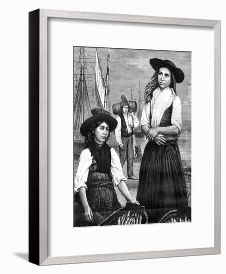 Portuguese Women, 19th Century-Ronjat-Framed Giclee Print