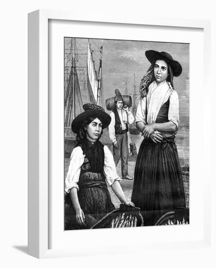 Portuguese Women, 19th Century-Ronjat-Framed Giclee Print